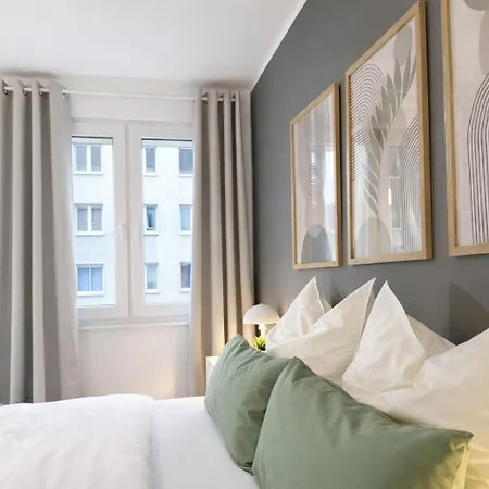 公寓 Grosszuegiges Am Limbecker Platz Mit Cafes, Anbindung & Netflix 埃森