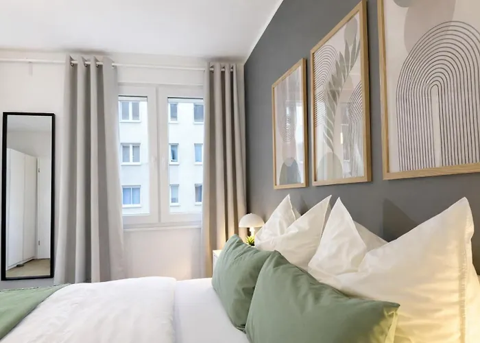 公寓 Grosszuegiges Am Limbecker Platz Mit Cafes, Anbindung & Netflix 埃森