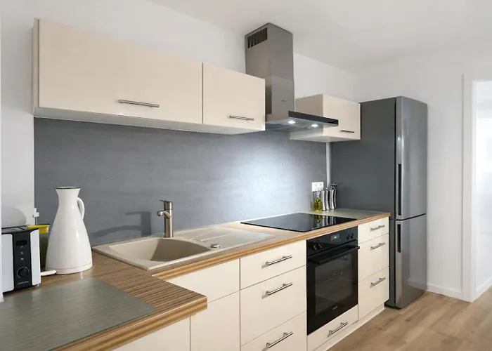 公寓 Grosszuegiges Am Limbecker Platz Mit Cafes, Anbindung & Netflix 埃森